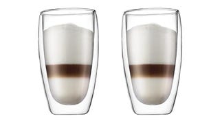 Bodum 15oz Pavina Double Wall High-Heat Borosilicate Glass,...