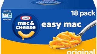Kraft Easy Mac Original Macaroni & Cheese Microwavable...