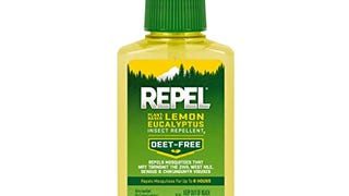 Repel Plant-Based Lemon Eucalyptus Insect Repellent 4 Ounces,...