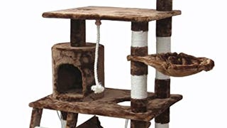 Go Pet Club - 62" Tall Cat Tree - Cat Tower with Scratching...