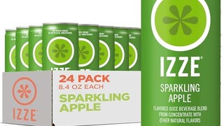 IZZE Sparkling Juice, Apple, No Added Sugars, No Preservatives,...