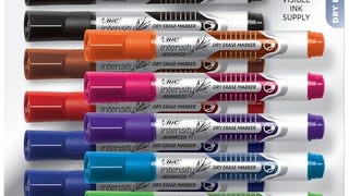 BIC Intensity Advanced Colorful Dry Erase Markers, Chisel...