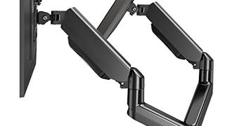 HUANUO Dual Monitor Arm for 13 to 27 inch, Gas Spring Monitor...