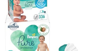 Pampers Pure Protection Disposable Baby Diapers Size 6,...