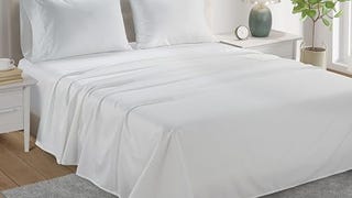 Egyptian Cotton Sheets for Queen Size Bed, Certified 800...