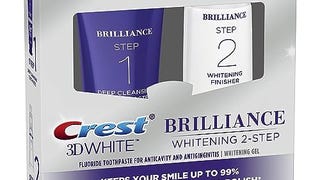 Crest 3D White Brilliance 2 Step Kit, Crest 3D White Toothpaste,...