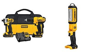 DEWALT DCK240C2 20v Lithium Drill Driver/Impact Combo Kit...