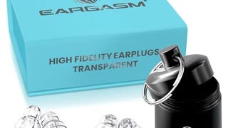 Eargasm High Fidelity Earplugs with Transparent Filters...