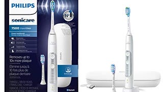 Philips Sonicare ExpertClean 7500 White, Rechargeable Electric...