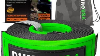 Rhino USA Recovery Tow Strap (3" x 20') - 31,518lb Break...