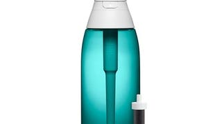 Brita Hard-Sided Plastic Premium Filtering Water Bottle,...