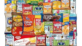 BLUE RIBBON Snack Box Care Package Variety Pack (45 Count)...