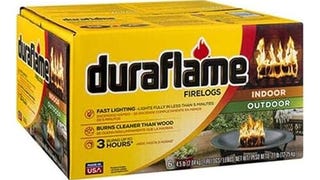 Duraflame 6-Pack Indoor/Outdoor Logs for Fireplace & Fire...