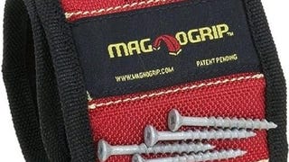 MagnoGrip Magnetic Wristband for Holding Screws, Nails,...