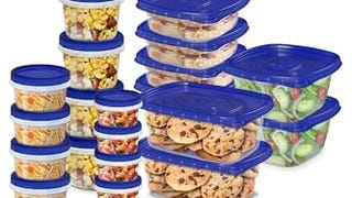 Ziploc Food Storage Meal Prep Containers, Reusable for...