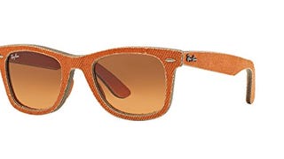 Ray-Ban RB2140 Wayfarer Sunglasses Jeans Orange/Orange...