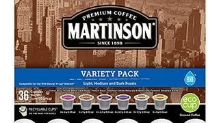 Martinson Single Serve Coffee Capsules, Variety Pack, Compatible...