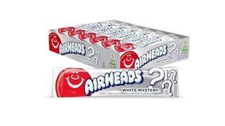 Airheads Candy, White Mystery Flavor, Individually Wrapped...