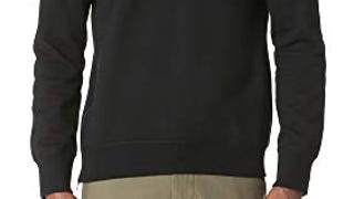 Reigning Champ Men's Mid Weight Terry Side Zip Crew Sweatshirt,...