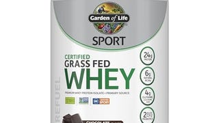 Garden of Life Sport Whey Protein Powder Chocolate, Premium...