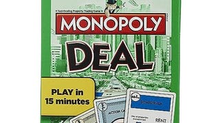 Hasbro Gaming Monopoly Deal Card Game, Quick-Playing Card...