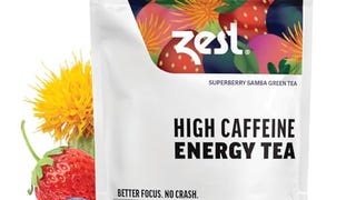 Zest 135mg High Caffeine Energy Leaf Blend - Superberry...