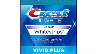 Crest 3D Whitestrips, Vivid Plus, Teeth Whitening Strip...