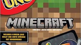 Mattel Games UNO Minecraft Card Game for Kids, Adults, Families...