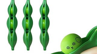 Acerich 3 Pack Edamame Keychain Fidget Toys - Squeeze-a-...