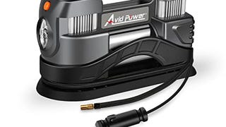 AVID POWER 12V DC Tire Inflator Portable Air Compressor...