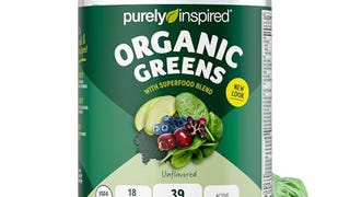 Purely Inspired Organic Green Powder Smoothie Mix, Unflavored...