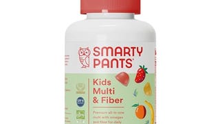 SmartyPants Kids Multivitamin Gummies and Fiber Supplement:...