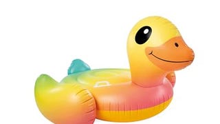 INTEX Baby Duck Inflatable Pool Float: Animal Pool Toy...