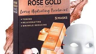 Azure Cosmetics Rose Gold Luxury Hydrating Facial Sheet...