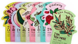 TONYMOLY I'm Real Sheet Mask, Pack of 10