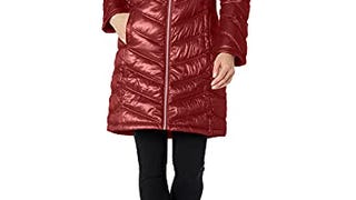 Calvin Klein Women's Chevron Quilted Packable Down Jacket...