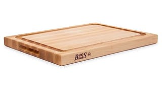 John Boos Reversible Cutting Board w Juice Groove, Chop-...