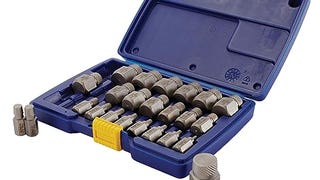 IRWIN Screw Extractor Set, Hex Head, Multi-Spline, 25-Piece...