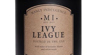 Manly Indulgence Ivy League Scented Candles for Men, 16....
