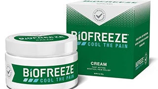 Biofreeze Cream 3 OZ Jar Menthol Pain Relieving Cream For...