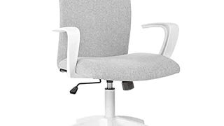 LIANFENG Office Chair Ergonomic Mid Back Swivel Chair Height...