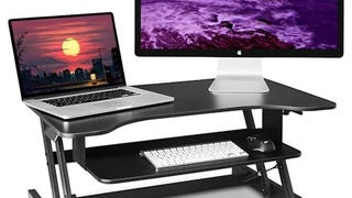 The House of Trade Standing Desk | Desk Riser Classic Stand...