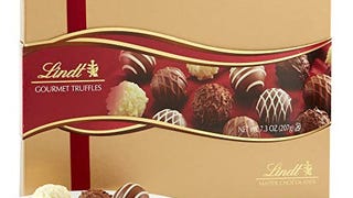 Lindt Assorted Chocolate Gourmet Truffles, Gift Box, Kosher,...