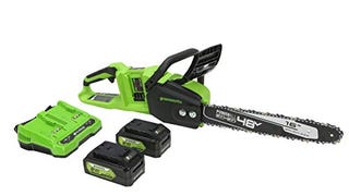 Greenworks 48V (2 x 24V) 16" Brushless Cordless Chainsaw...