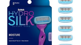 Schick Hydro Silk Moisture Razor Blade Refills, 6 Count...