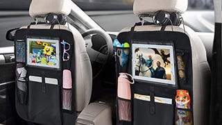 WOZSTAR Backseat Car Organizer, Storage Pockets Seat Back...