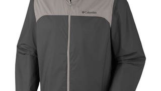 Columbia Men's Glennaker Lake Rain Jacket, Grill/Flint...