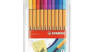 STABILO Fineliner point 88 - Pack of 20 - Assorted...