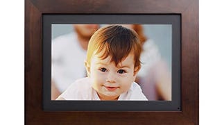 Brookstone PhotoShare 8” Smart Digital Picture Frame, Send...