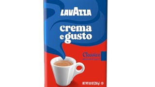 Lavazza Crema e Gusto Ground Coffee, Medium Roast, Arabica...